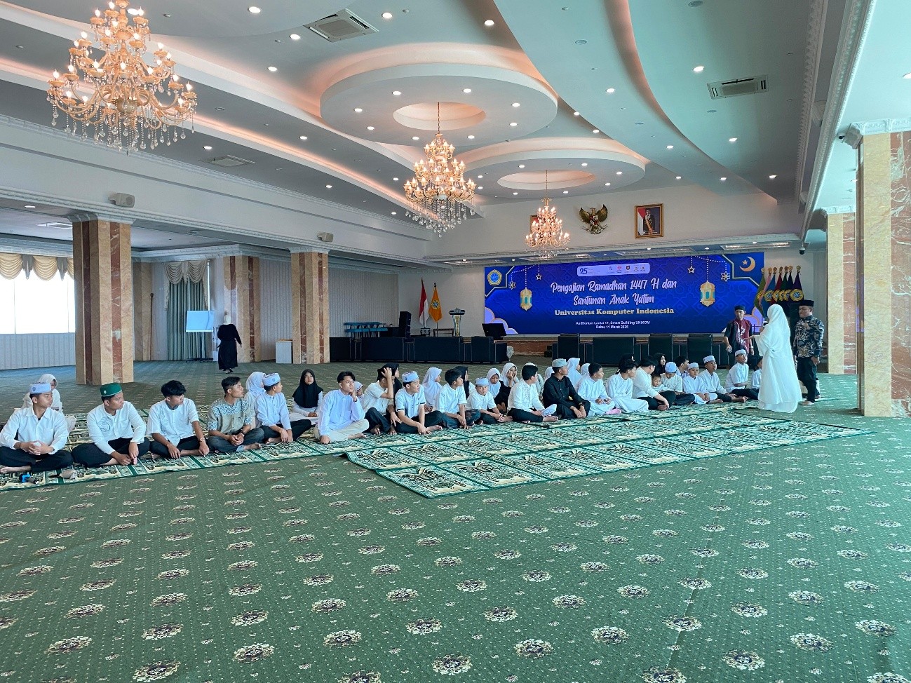Pelaksanaan Pengajian dan Santunan Anak Yatim