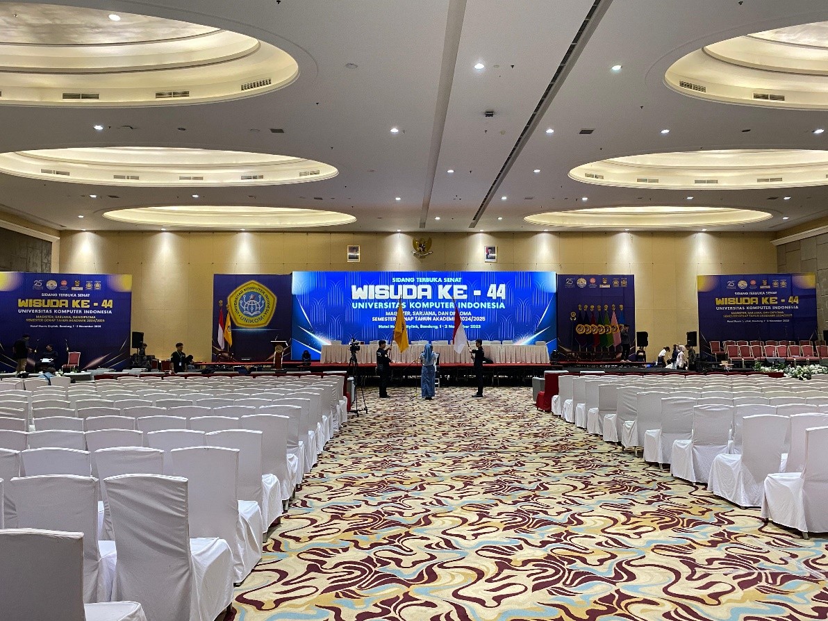 Persiapan dan Pelaksanaan Wisuda UNIKOM ke- 44